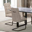 Byford Tufted Polyester Metal Upholstered Back Side Chair Dining Chair-923857298