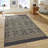 Ackron Southwestern Zero-Pile Flatweave Indoor/Outdoor Durable Area Rug-716138767