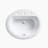 Bryant Ceramic Oval Drop-In Bathroom Sink with Overflow-10940788-19195626