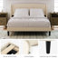 Amati Upholstered Wingback Platform Bed-89927849-89927846