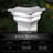 Low Voltage Solar Powered Integrated LED Fence Post Cap Light 4 In. X 4 In.-9809751