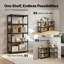  Solution de rangement combinée: ensemble de tablettes robustes de 24 po de largeur et de 48 po de largeur - noir-235358971-235358965