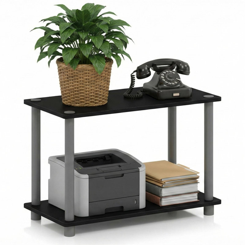 Table de bout Turn N Tube, Noir/gris