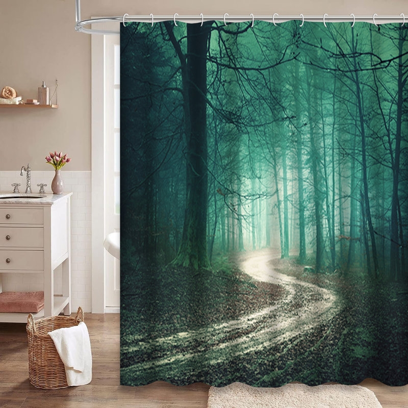 Rideau de douche Colorful 12, L 72 po x l 78 po