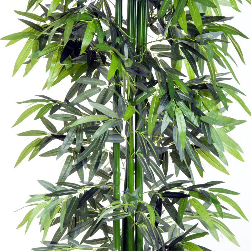 70.75'' Faux Moss Tree in Cement Pot