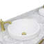Ensemble de meuble-lavabo double 61 "avec miroir Schreck-289602865