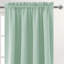 Ensemble de 2 rideaux occultant vert simple et moderne de 42 po x 72 po convenant à la chambre à coucher, au balcon, à la baie vitrée et à la décoration intérieure (ensemble de 2)