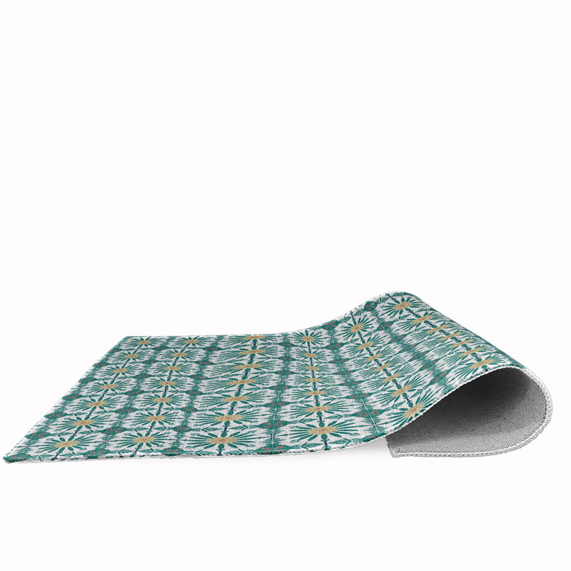 Chenille Geometric Indoor Rug, Rectangle 4' x 6'