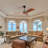 52Inch Outdoor Farmhouse Ceiling Fan With Remote Control Solid Wood Fan Blade Reversible Motor-1623065255-1623065253