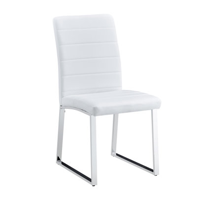 6-Pack - Heavy-Duty Chairs Set: 2.1" Thick Cushion, Iron Frame, Perfect For Home Or Office. Classic Colors, Great Value