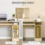 Bureau d'ordinateur avec rangement Homcom-70690210