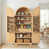 Armoire garde-manger arquée naturelle est en rupture de stock