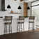 Birdsall Swivel Counter Stool, Bar Stool