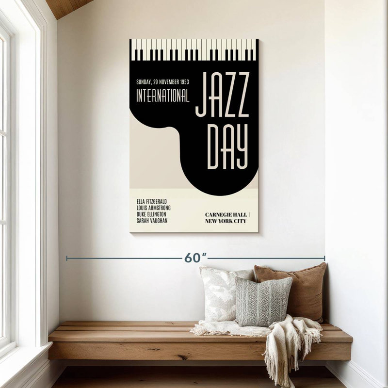 Abarca Jazzy Days, H 45 po x l 30 po