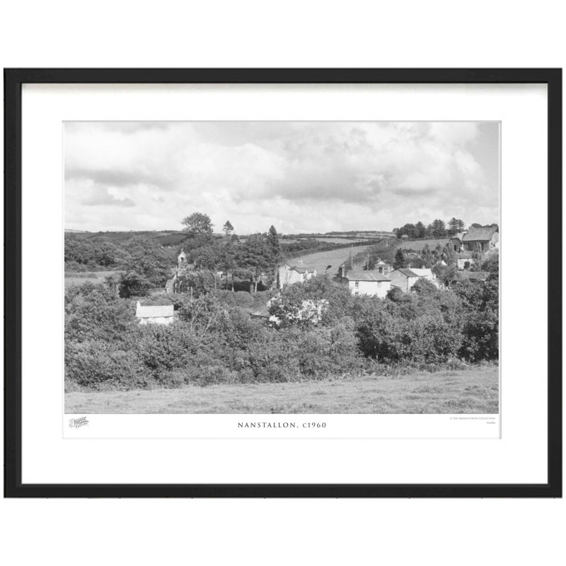 Nanstallon, C1960 - Single Picture Frame Print, 45cm H x 60cm W x 2.3cm D