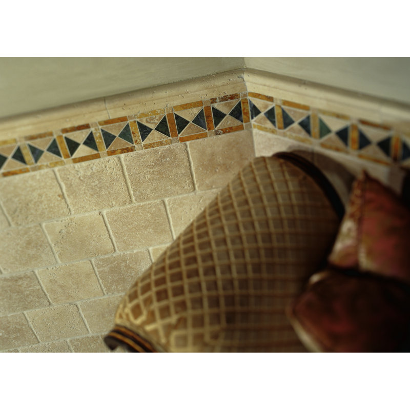 Georgia 4" x 4" Travertine Wall & Floor Tile