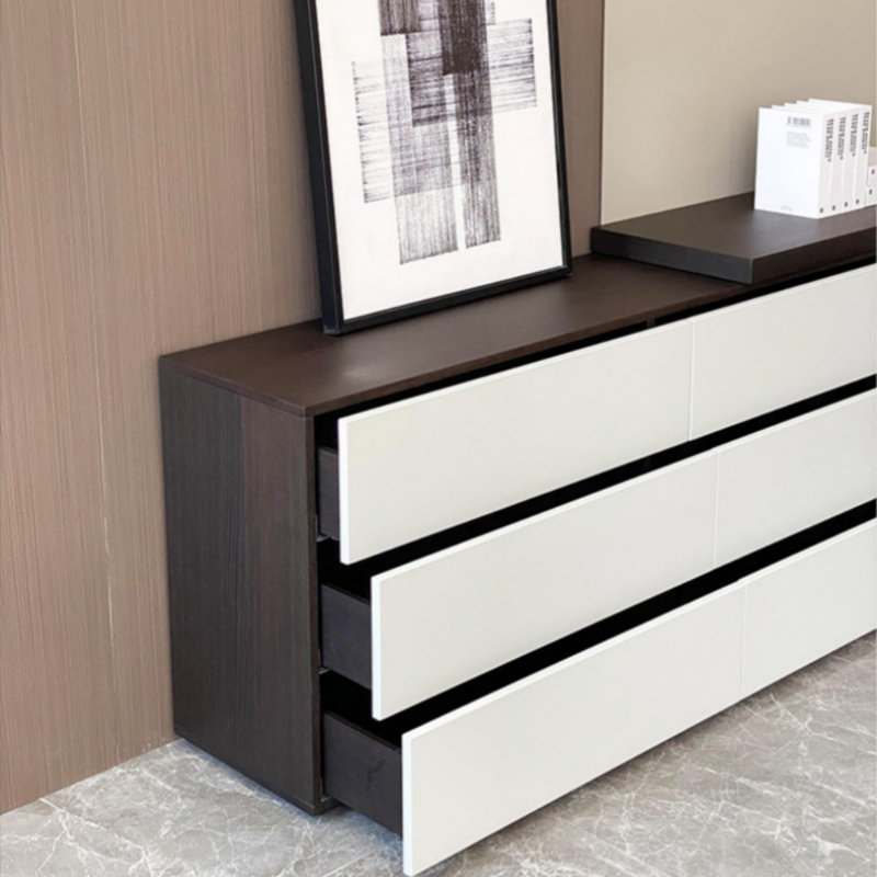 Commode de chambre principale légère et luxueuse