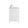 Aleta 60'' Double Bathroom Vanity with Engineered Marble Top