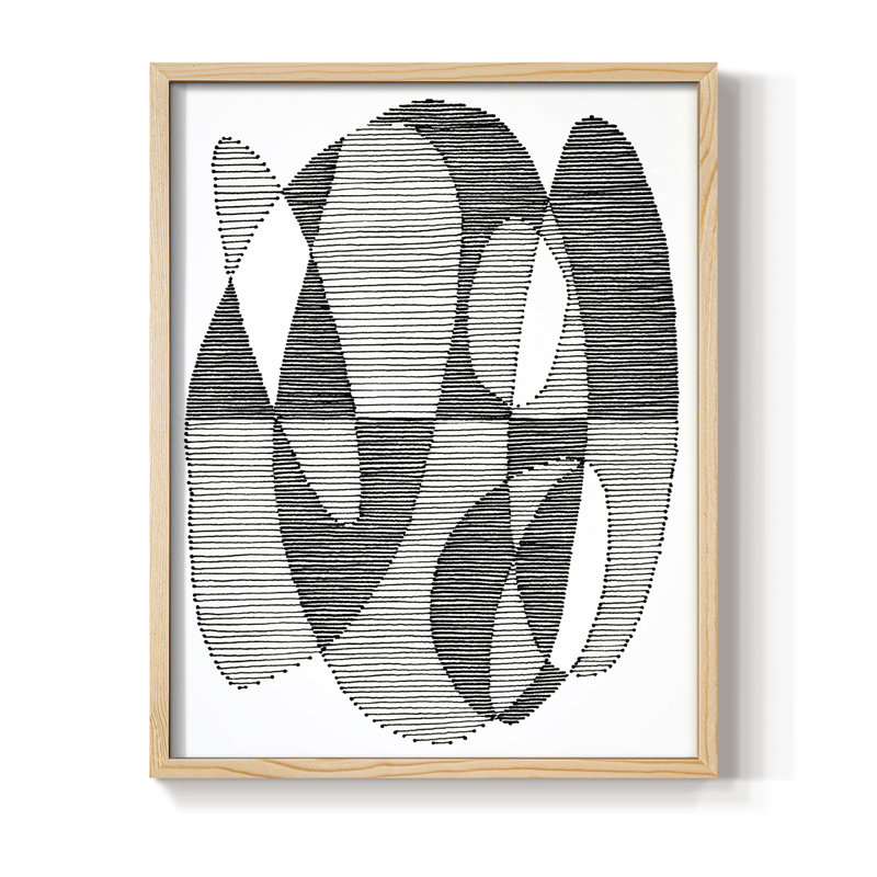 Opposite Day II Framed Print - Solid Wood