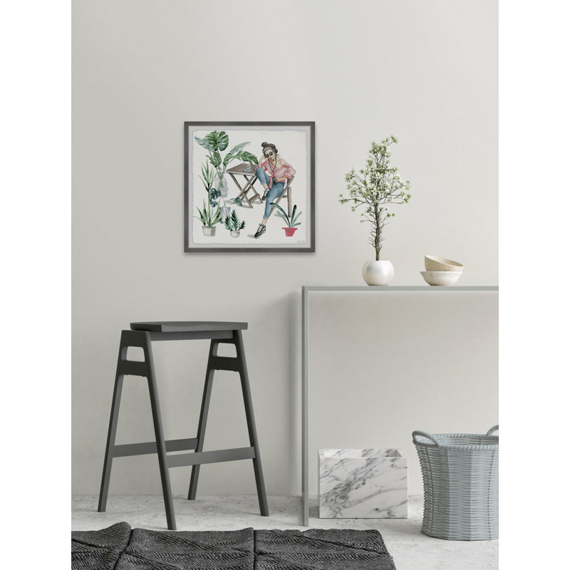Comfy Sneakers - Single Picture Frame Painting, 51 cm H x 51 cm W