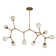 Catalyst 10 - Light Dimmable LED Sputnik Modern Linear Chandelier