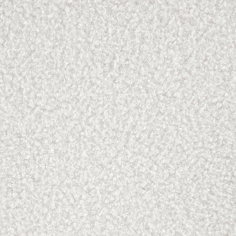 Repose-pieds rond en similicuir rembourré avec rangement, Blanc