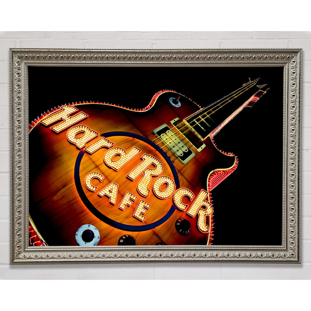 Hard Rock Cafe Gitarre - Drucken