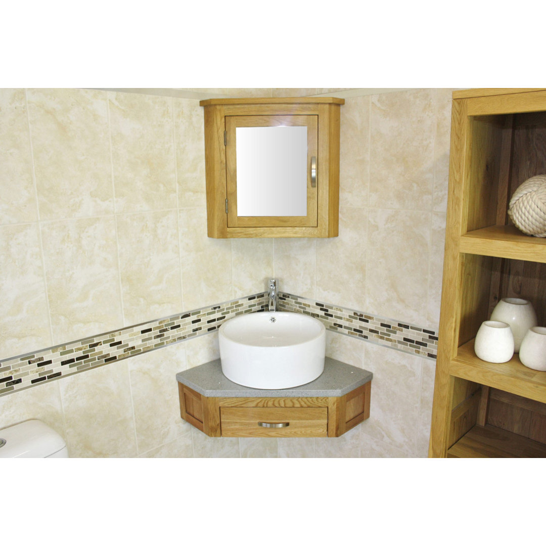 Cranmer 550mm Single Bathroom Vanity with Vessel Ceramic Basin