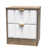 White Matt/Vintage Oak