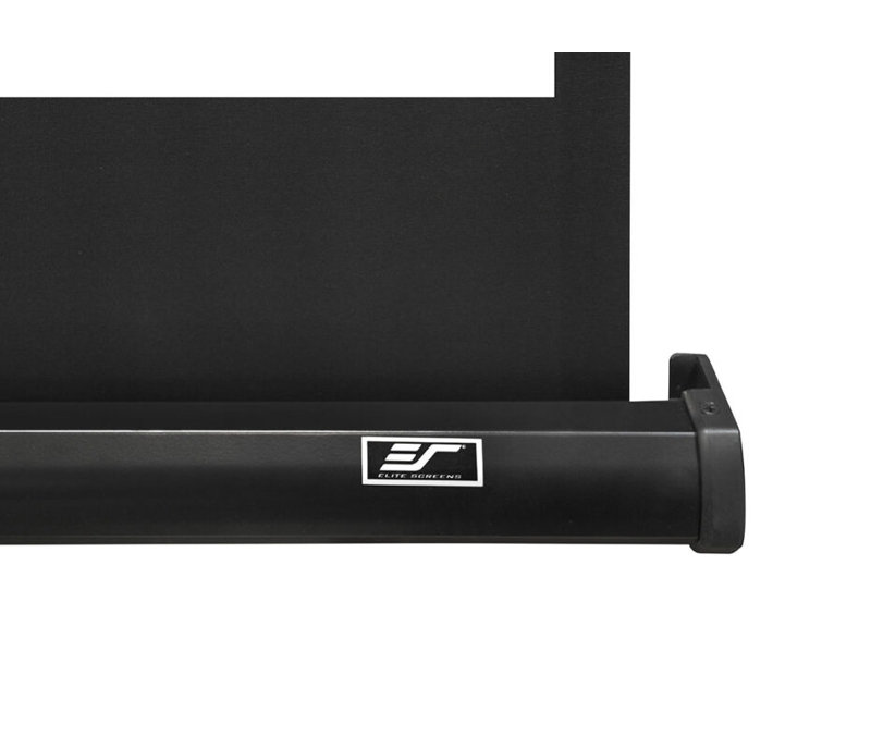 Tripod Series Portable Pull-Up Projector Screen, Matte White, Black housing, 136" Diagonal