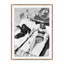 Woman Sunbathing With Chimpanzee Print by Getty Images-508911526-508911522