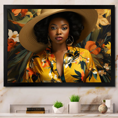 African American Woman Harlem Renaissance II - African American Art Wall Art