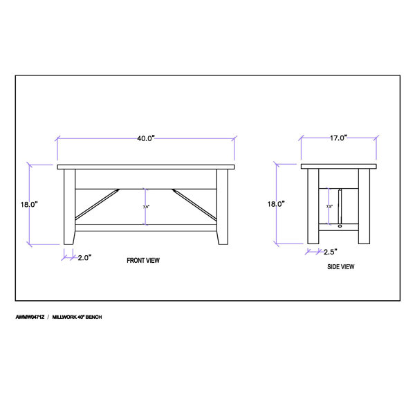 Product Dimensions