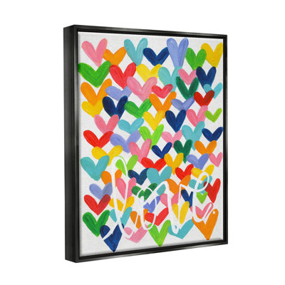 " Whimsical Love Hearts Pattern " by Alli Rogosich