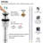 Widespread  2-Handle Pull Out Sprayer Bathroom Sink Faucet With 360 Swivel Spout-111971027