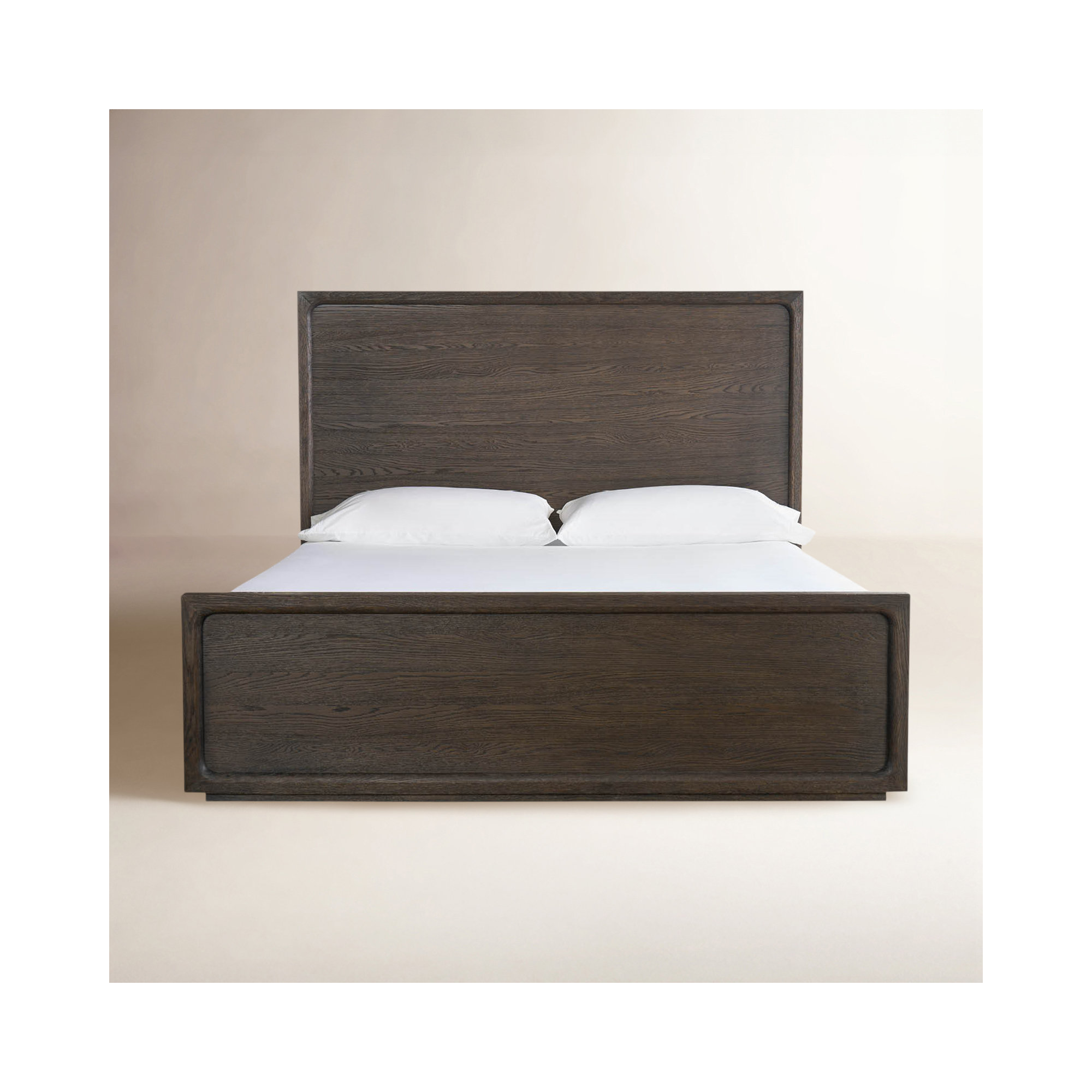 Modern Panel Bed, King