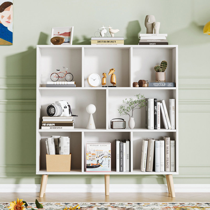 Bibliothèque standard, Blanc grandiose, H 42,5 po x l 39,4 po x P 9,4 po