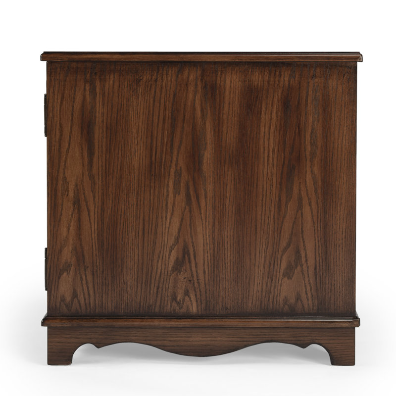 Gregory Side Table, Vintage Oak
