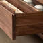 Meuble télé de style rétro en bois de noyer noir-445208266