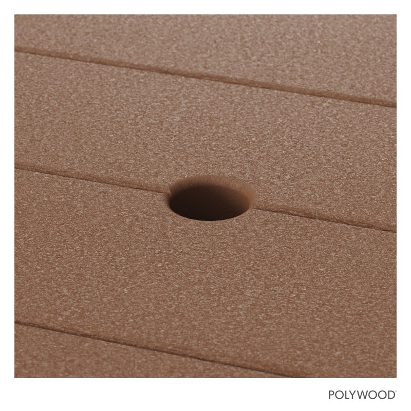 Table octogonale POLYWOOD Park, Teck
