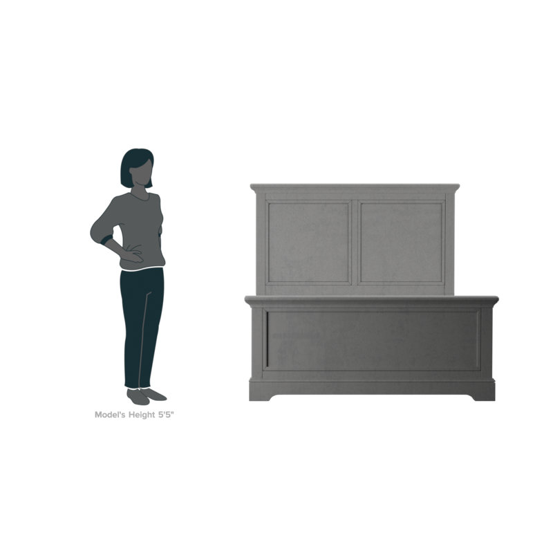 Huey Standard Bed, Twin, Gray