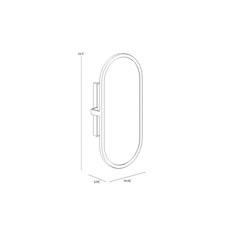 Sidra 1 - Light Armed Sconce