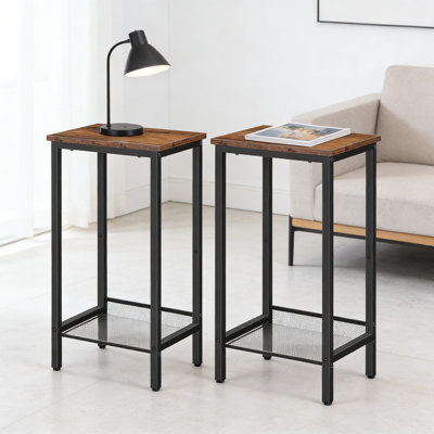 Ensemble de 2 tables d'appoint Industrial