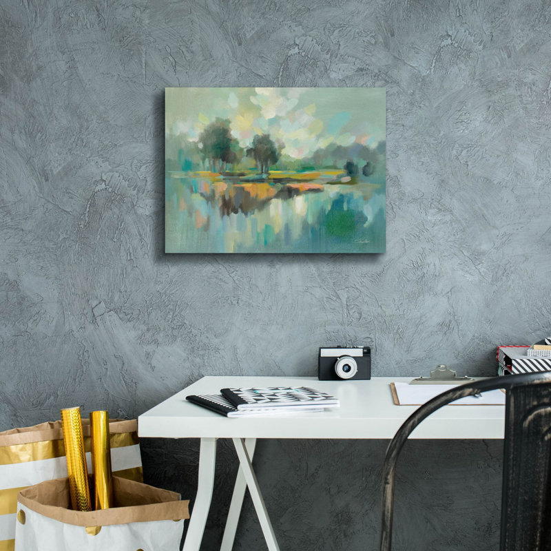  «Dreamland» par Silvia Vassileva, art mural sur toile, 16 po x 12 po