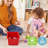 ECR4Kids Scoop Front Plastic Storage Bins, Multipurpose Organization, 20-Piece-100481581