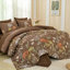 Ensemble d'édredon floral 7 pièces Dandelion-122693578-122693573