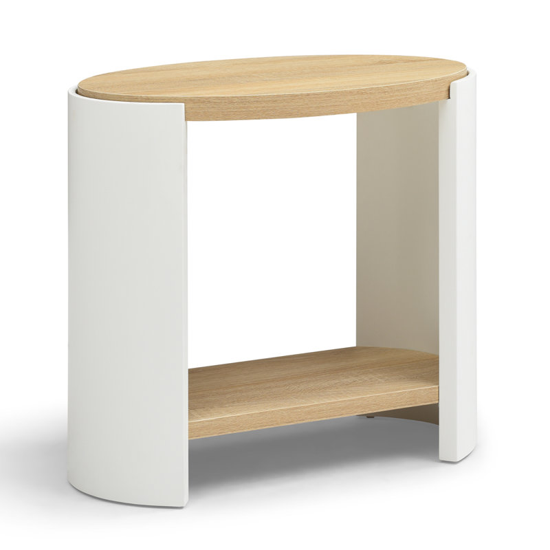 Pontus 23.8" Oval End Table