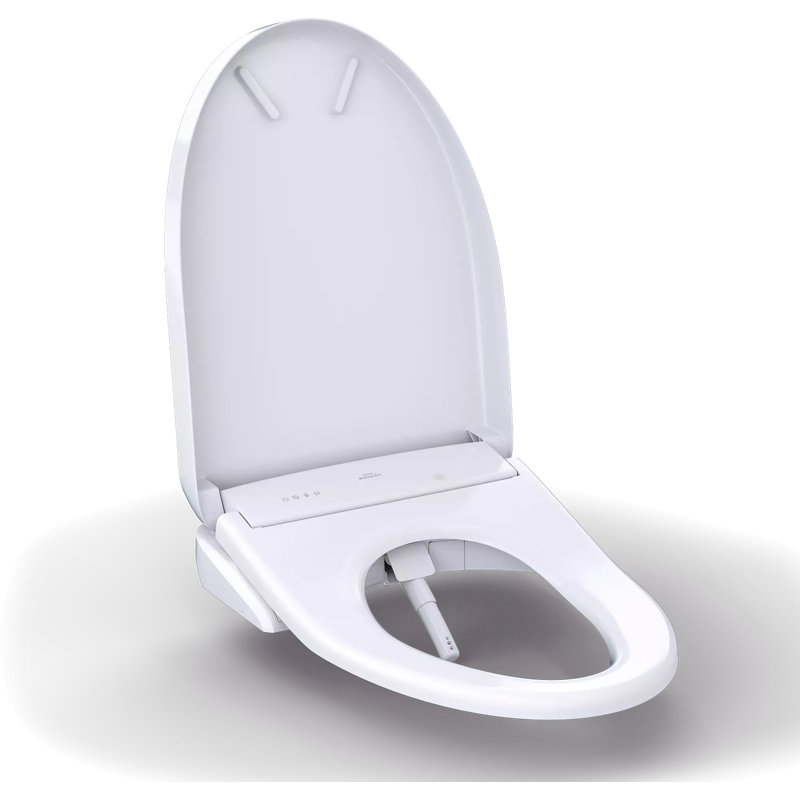 Washlet® Electronic Contemporary Elongated Auto Open/Close Lid Bidet Seat, Cotton White