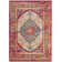 Tapis oriental rouge / bleu / beige Drusilla
