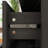 34.25 In. H Wooden Storage Cabinet With 3 Drawers-1251557564